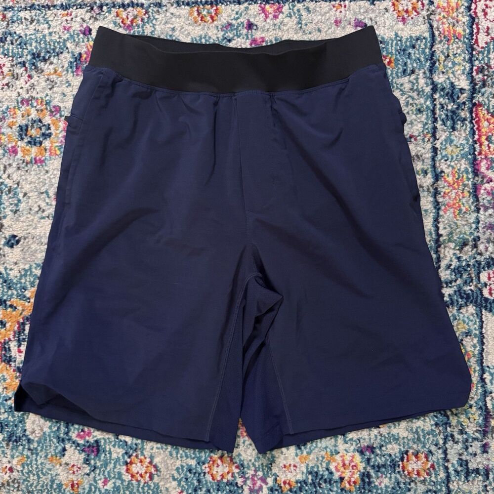 Fabletics Men's Blue Running Franchise‎ Shorts Pull On Gym Athletic Size Small